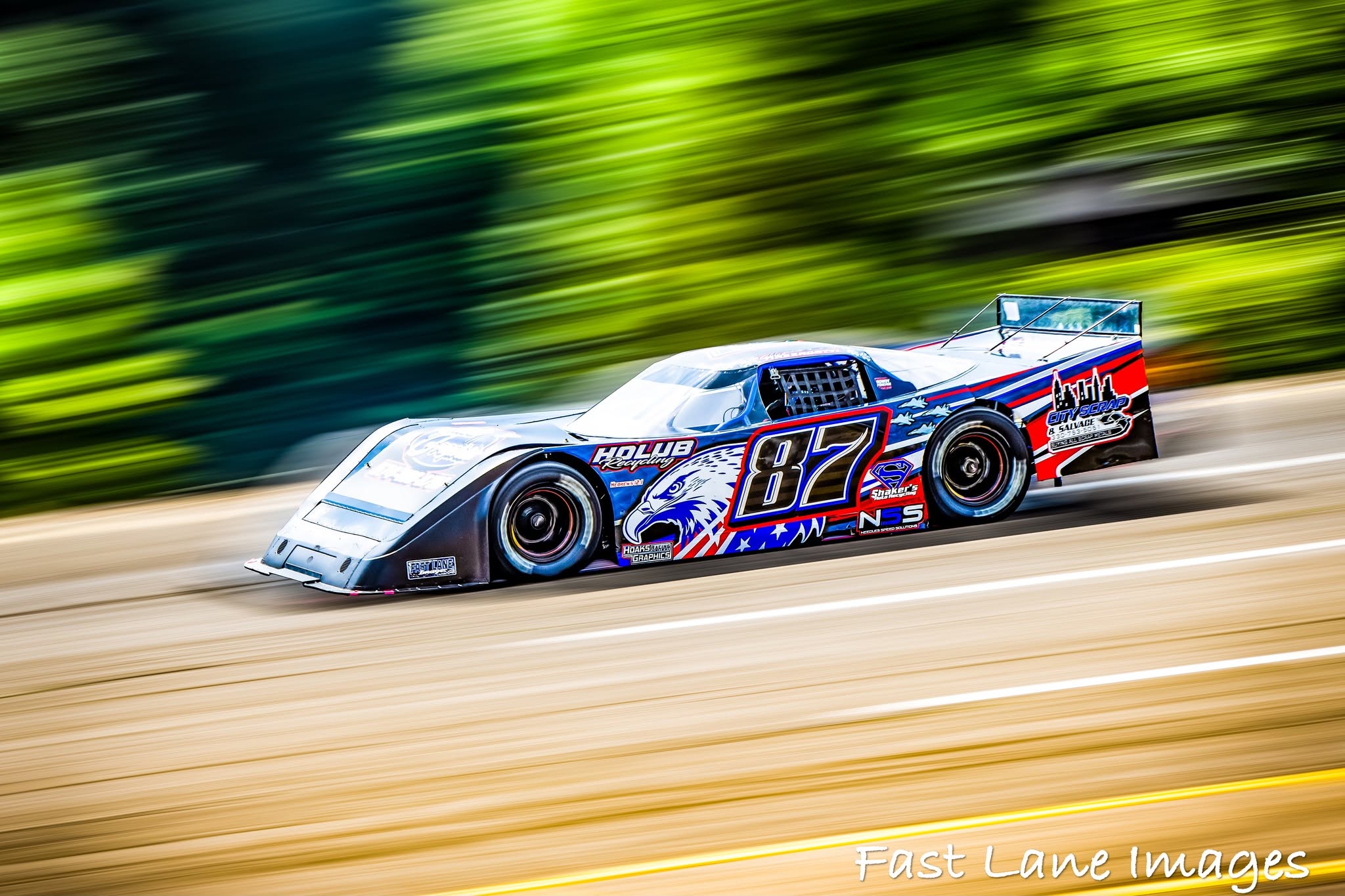 Race Car Graphics example by Hoaks Graphics LLC
