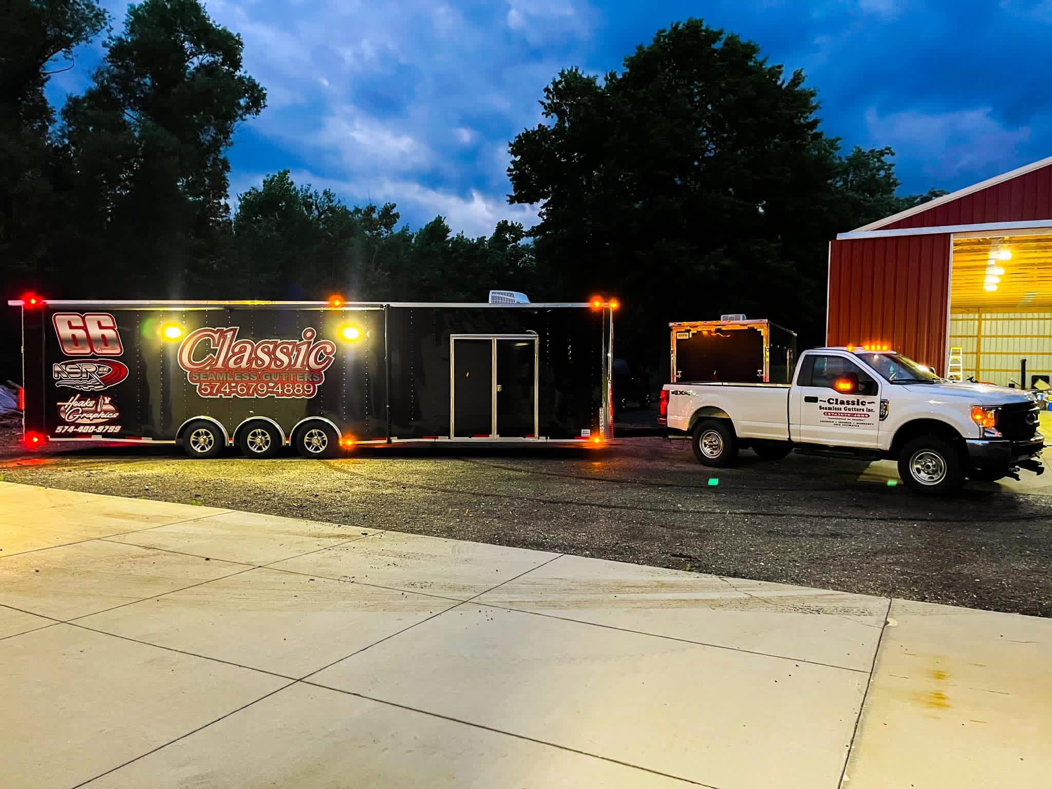 Trailer Wraps example by Hoaks Graphics LLC